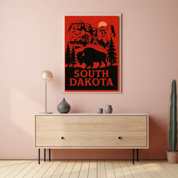 Mount Rushmore And South Dakota Poster
