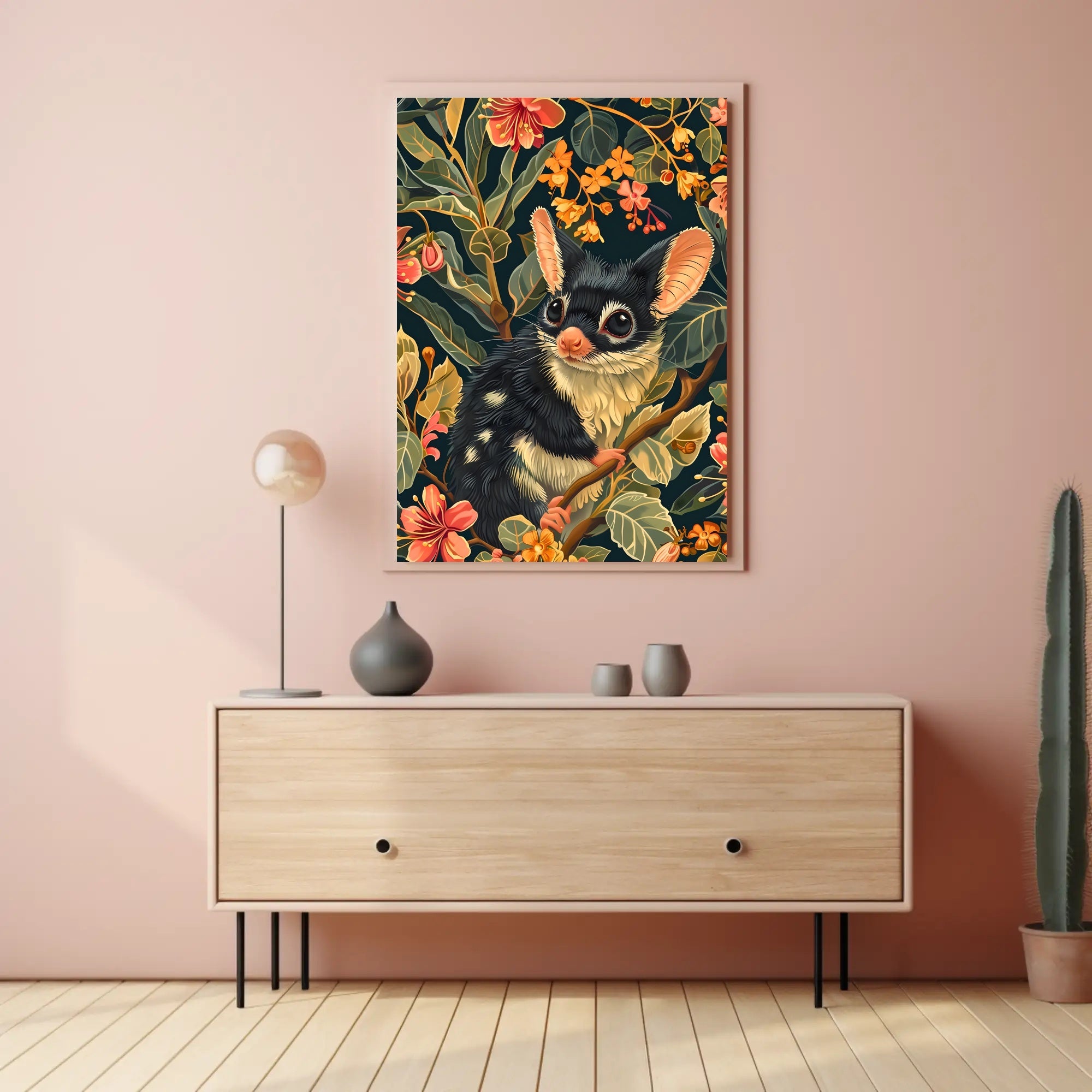 Enchanted Forest Creature Wall Art Print