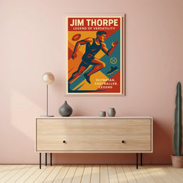 Jim Thorpe The Ultimate Sports Legend Jim Thorpe Poster