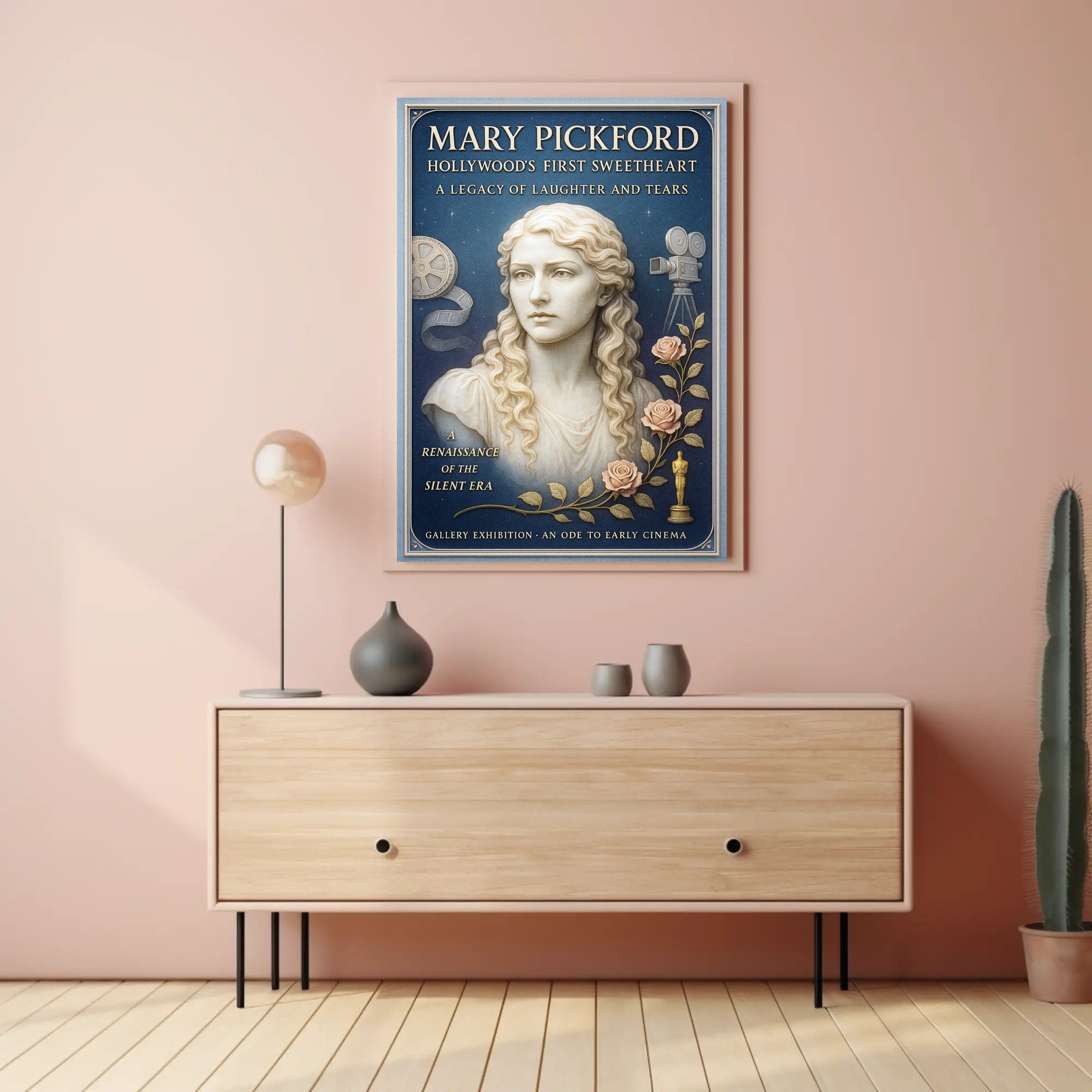 Mary Pickford Hollywood’s First Sweetheart Poster PosterGoat