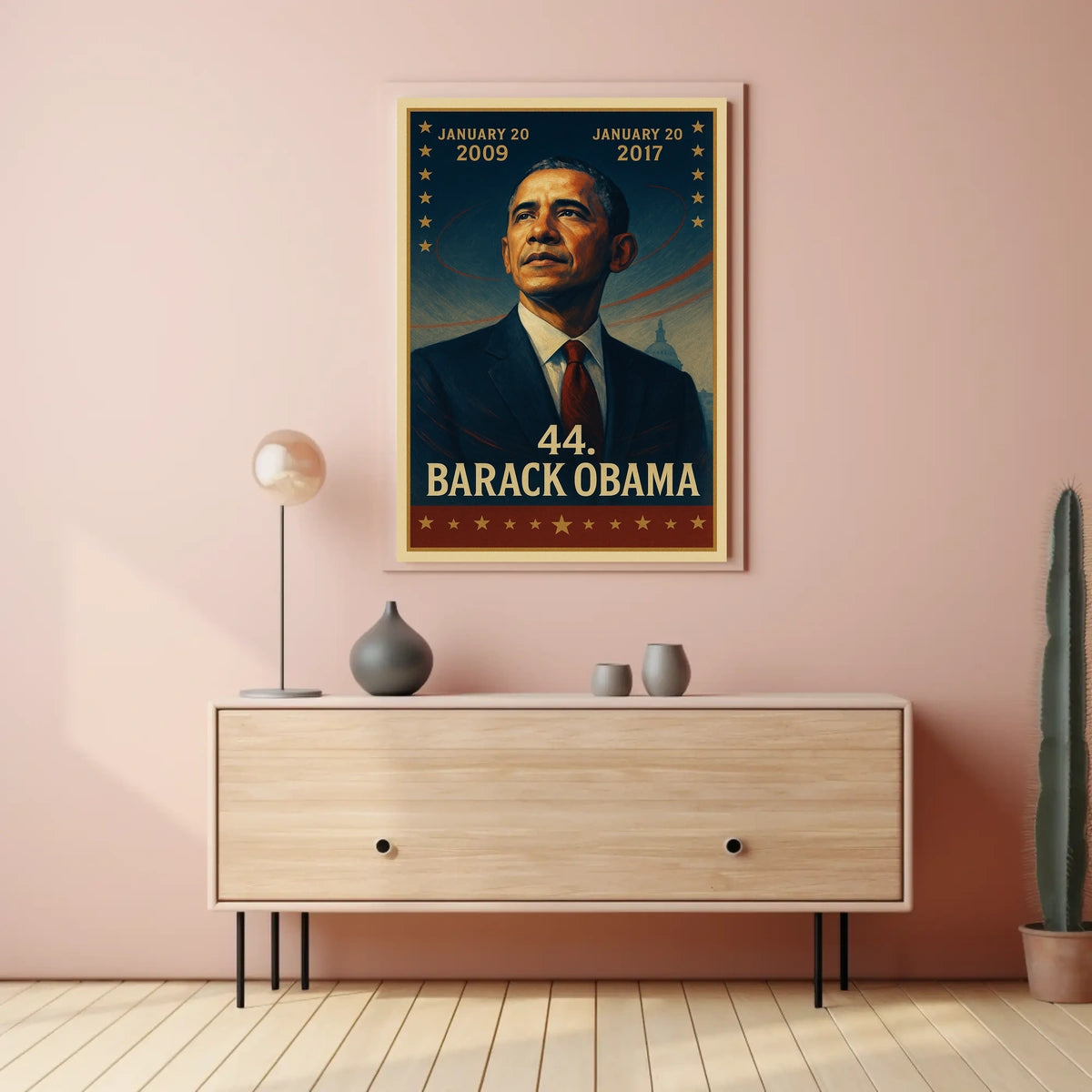 Barack Obama Inspirational Print Historical or Presidential Poster