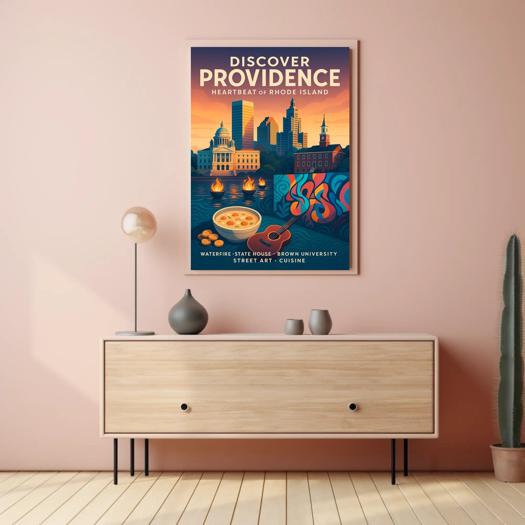 Discover Providence Poster PosterGoat