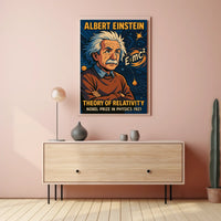 Albert Einstein Theory Of Relativity Poster