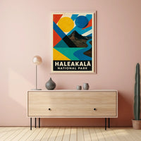 Haleakalā National Park Adventure Travel Poster