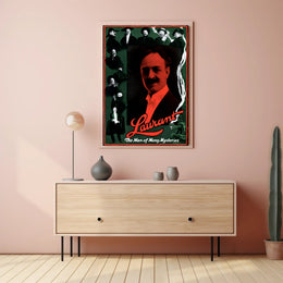 Laurant The Man of Many Mysteries Vintage Cultural Poster