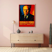 Gerald Ford Presidential Term Poster