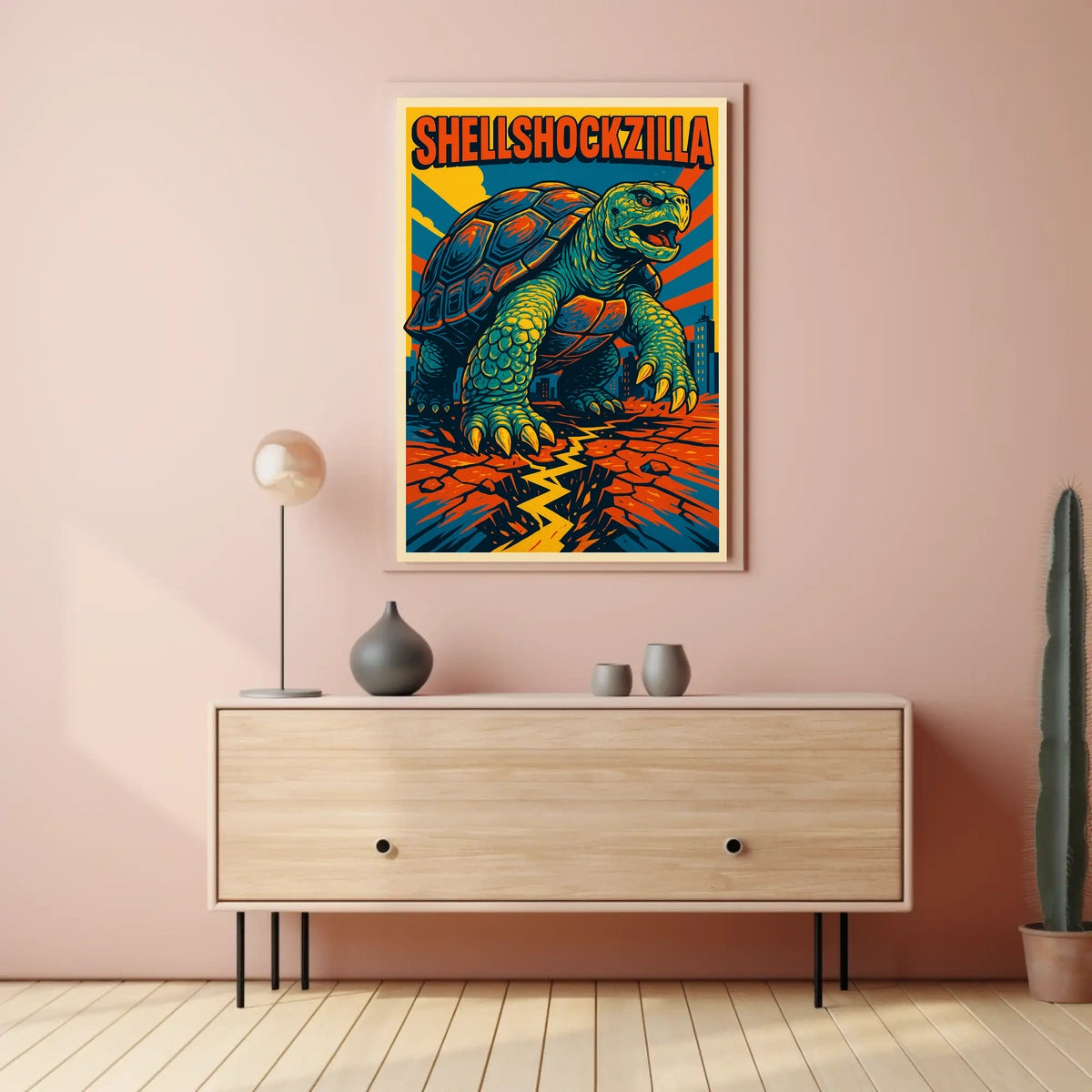 Shellshockzilla Poster