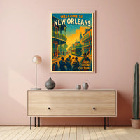 Welcome to New Orleans Poster PosterGoat