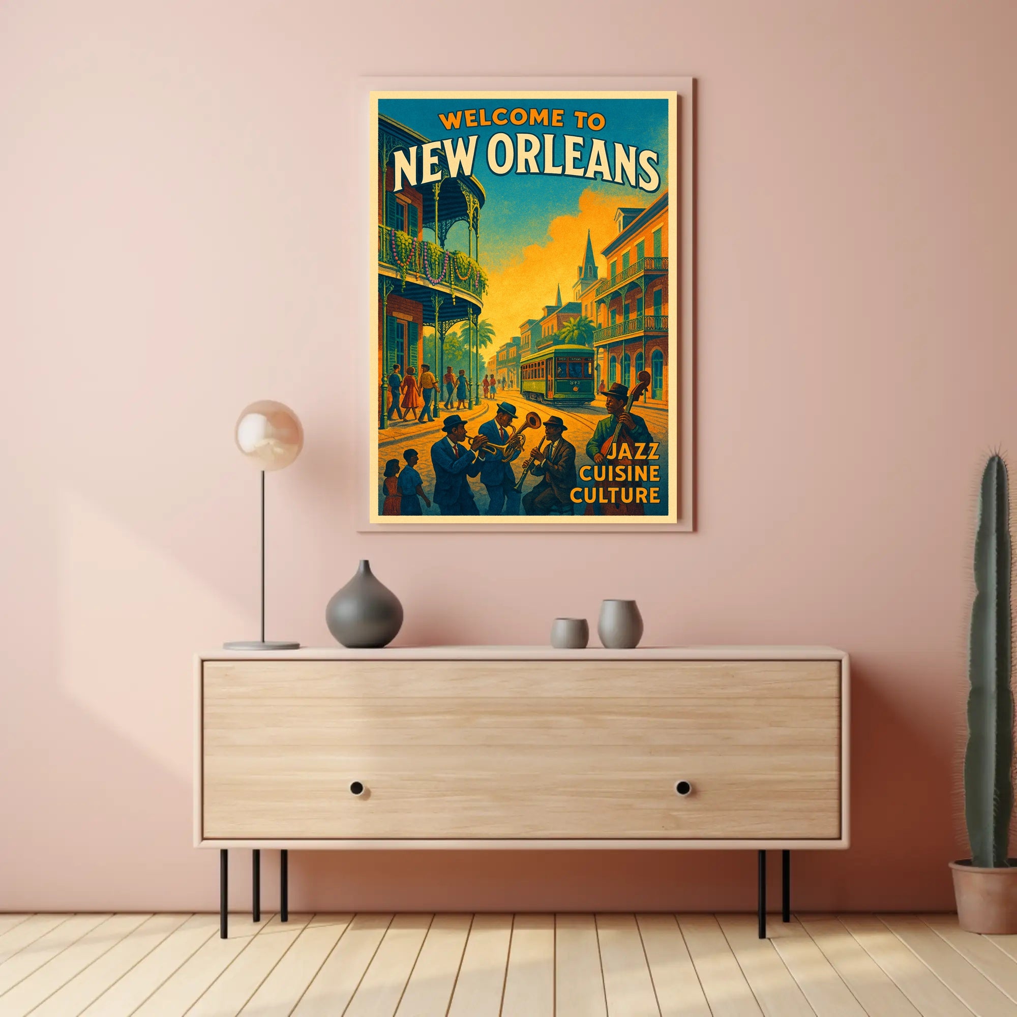 Welcome to New Orleans Poster PosterGoat