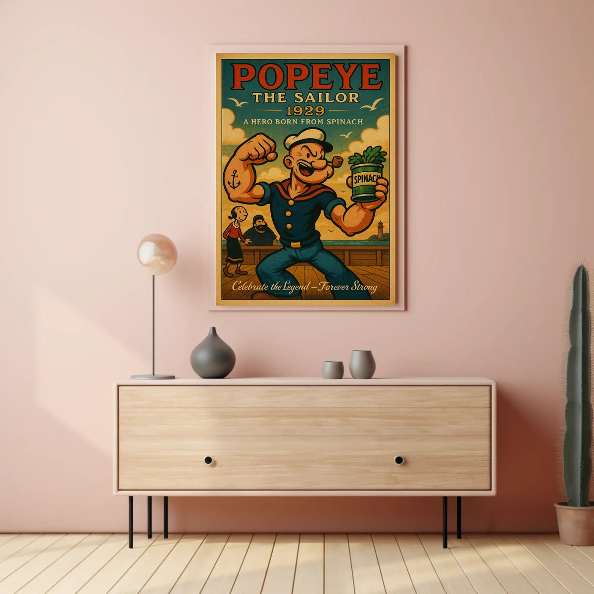 Popeye 1929 Art Poster POP-131