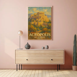 Acropolis of Athens Poster