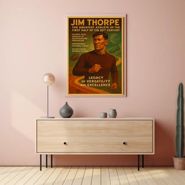 Celebrating Jim Thorpe: A Legacy of Versatility and Excellence Poster