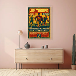 Celebrating an Athletic Legend Poster