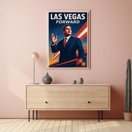 Las Vegas Forward Poster PosterGoat