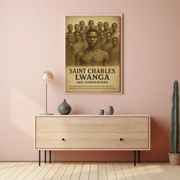 Saint Charles Lwanga And Companions Poster
