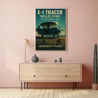 Grumman E-1 Tracer Military Recruitment Poster