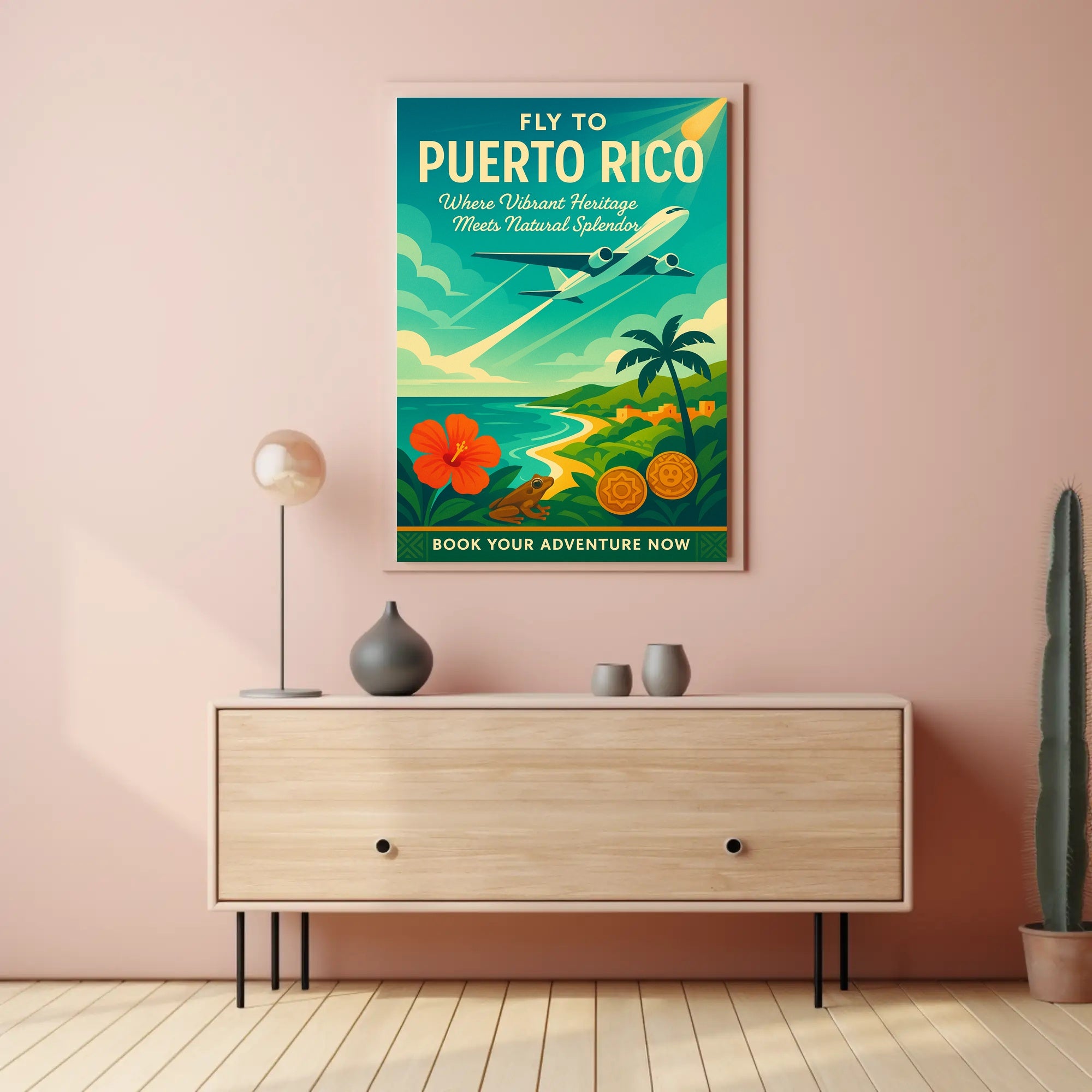 Discover Puerto Rico Poster