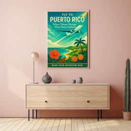 Discover Puerto Rico Poster