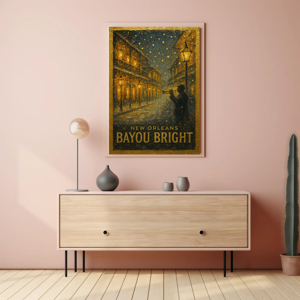New Orleans Bayou Bright Poster