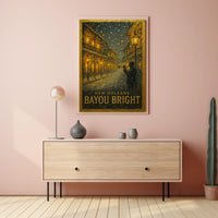 New Orleans Bayou Bright Poster