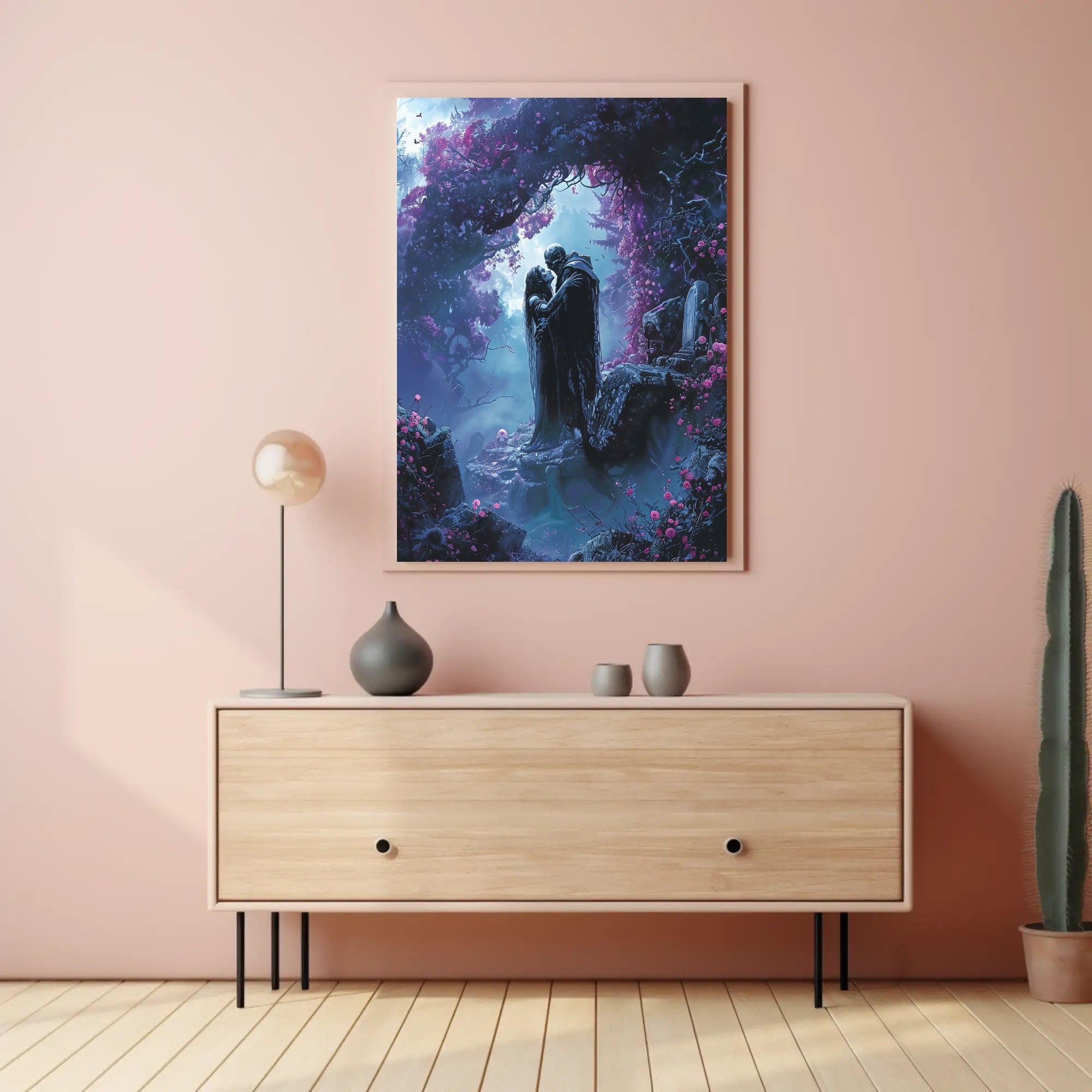 Enchanted Embrace Poster PosterGoat