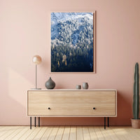 Winter Forest Landscape Poster
