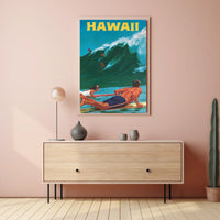Hawaii Surf Adventure Poster