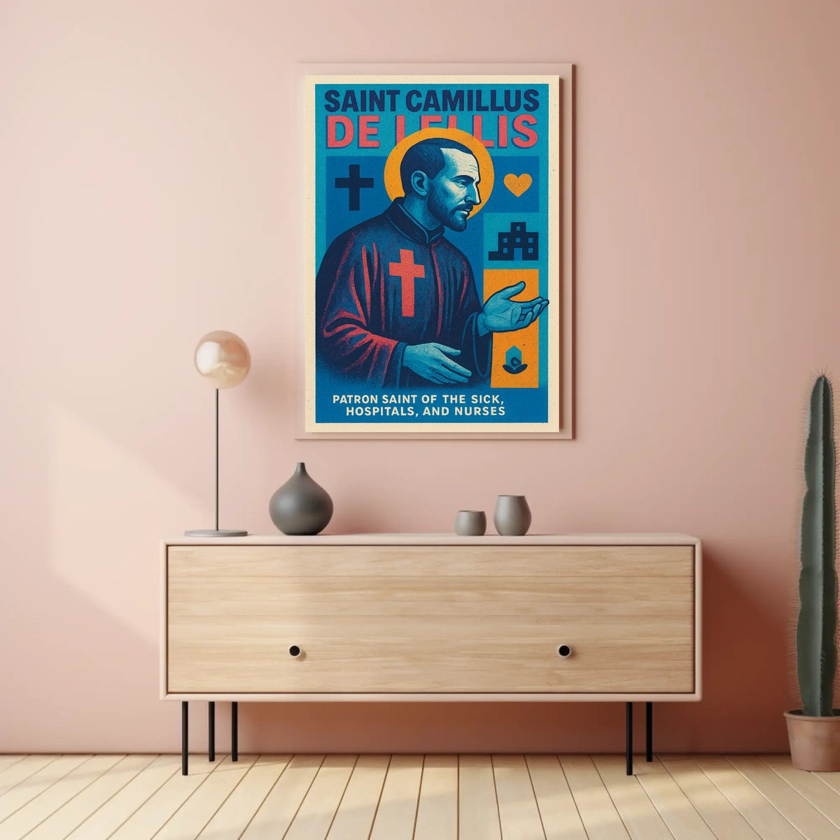 Saint Camillus De Lellis Poster