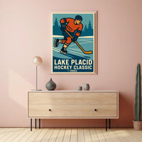 Lake Placid Hockey Classic Poster