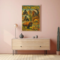 South Dakota Adventure Poster