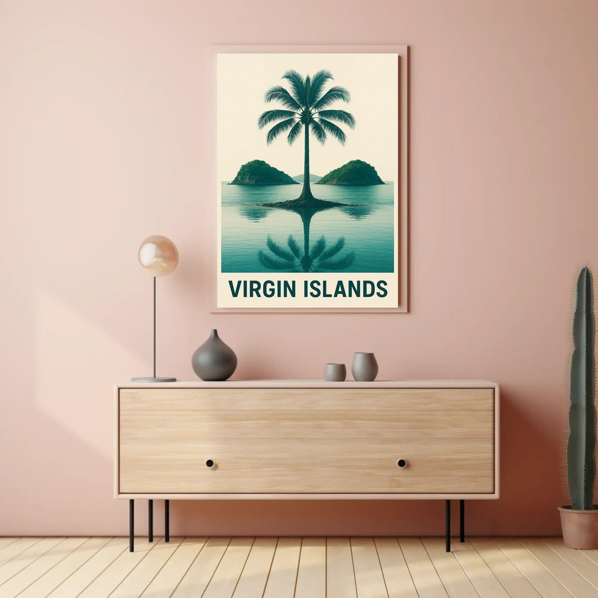Tranquil Virgin Islands Poster