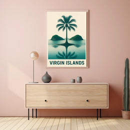 Tranquil Virgin Islands Poster