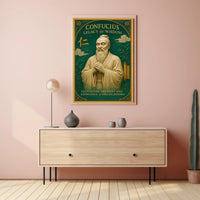 Confucius Legacy of Wisdom Wall Art Print PosterGoat