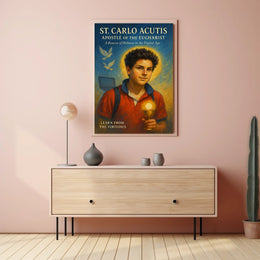St. Carlo Acutis Apostle Of The Poster