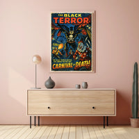 The Black Terror Carnival of Death Poster