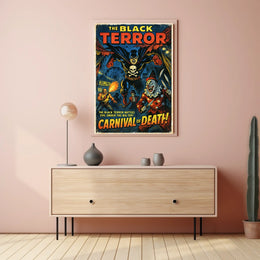 The Black Terror Carnival of Death Poster