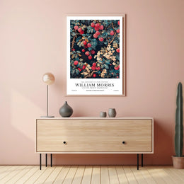 William Morris Cotton Prints Exhibition Poster