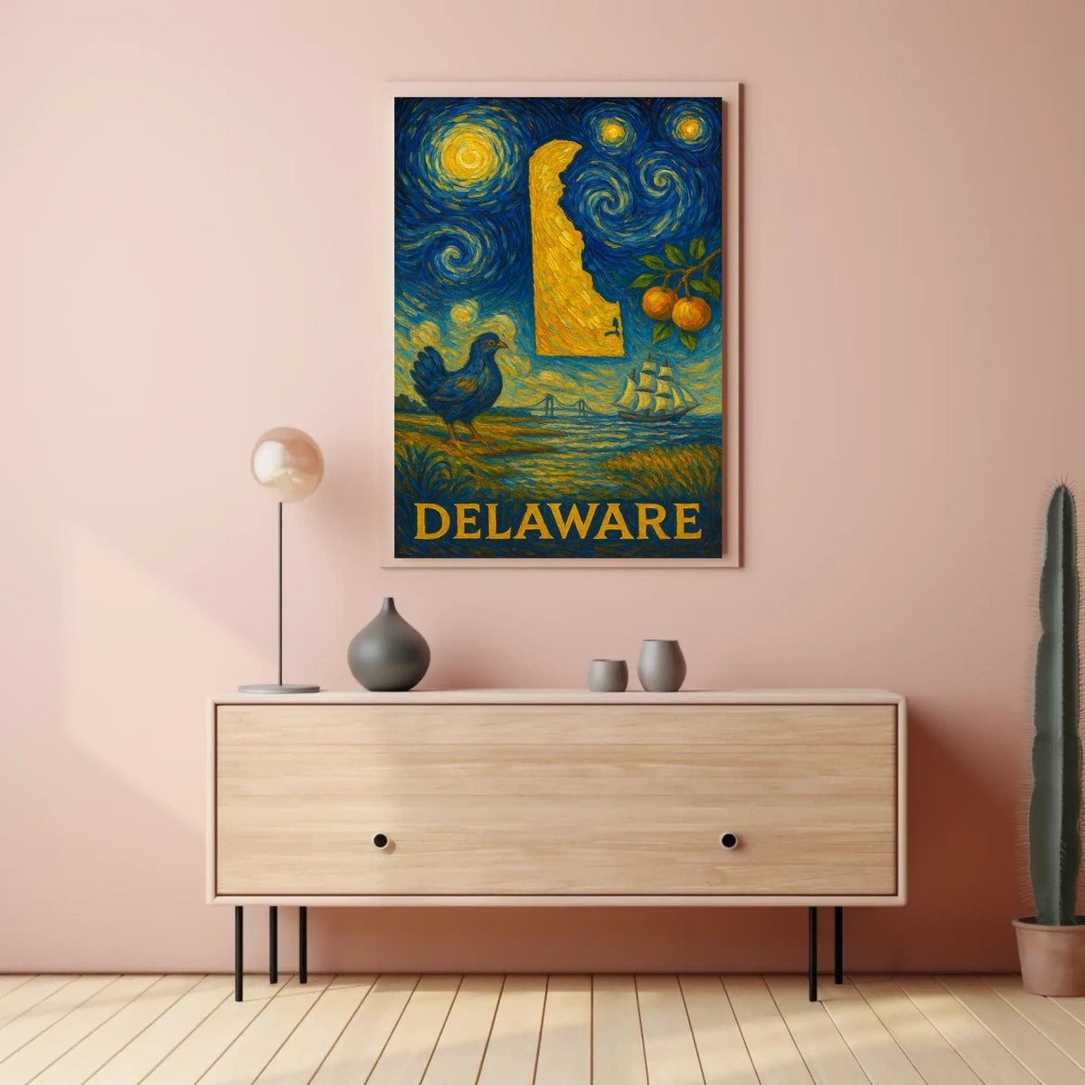 Delaware A Starry Tribute Poster