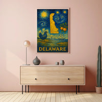 Delaware A Starry Tribute Poster