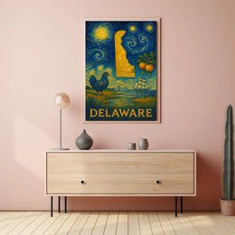 Delaware A Starry Tribute Poster
