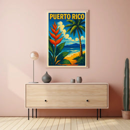 Puerto Rico Paradise Poster
