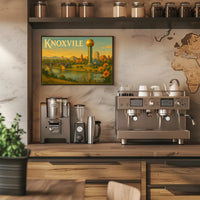 Knoxville Travel Poster Gateway to the Smokies