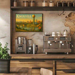 Knoxville Travel Poster Gateway to the Smokies