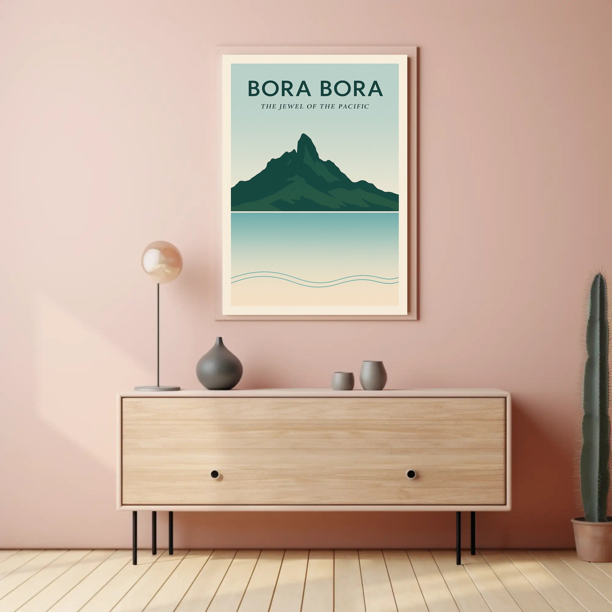 Bora Bora Vintage Travel Poster Masterpiece PosterGoat