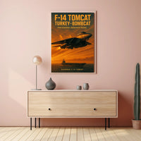 F-14 Tomcat Fleet Guardian Poster