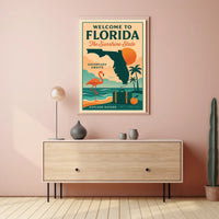 Welcome to Florida Adventure Awaits Poster