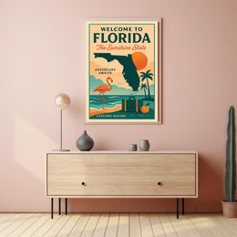 Welcome to Florida Adventure Awaits Poster