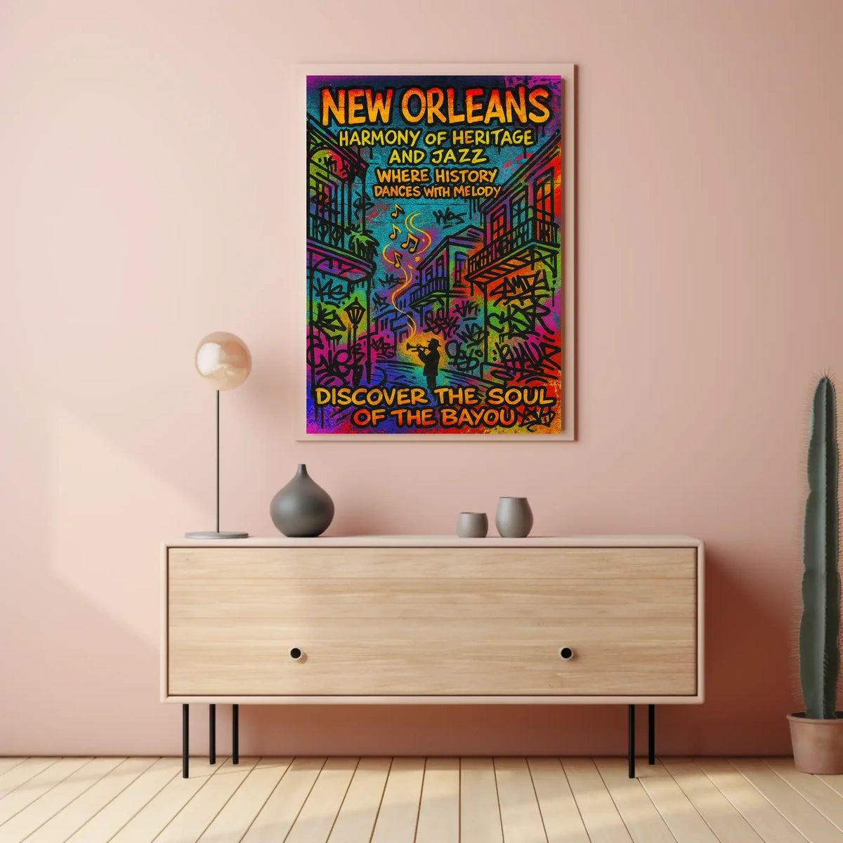 New Orleans Harmony Of Heritage And Poster