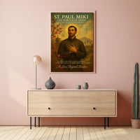 St. Paul Miki The Martyr of Japan Poster