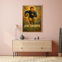 Jim Thorpe Legendary Athlete Jim Thorpe Poster